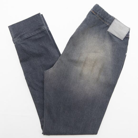 6397 The News New Pull-on Joggers In Stripe Dirty Faded Size Medium - Picture 3 of 7